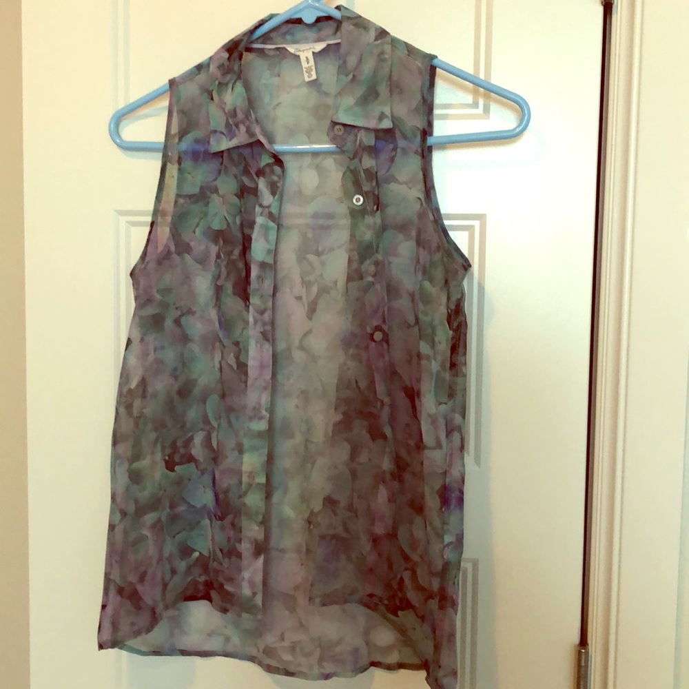 Aeropostale floral tank